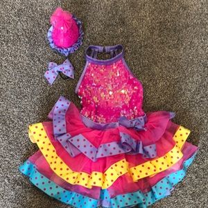 Small 4/6 little girls dance outfit